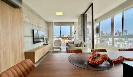 Inbox Cia Imobiliária vende apartamento de 2 quartos mobiliado no bairro São Francisco em Bento Gonçalves