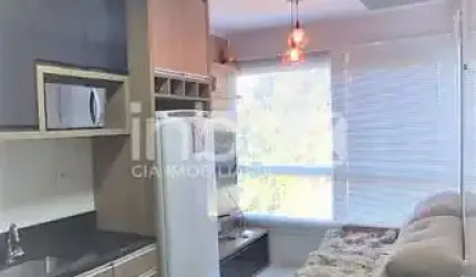 INBOX CIA IMOBILIÁRIA VENDE - Apartamento de dois quartos com um box de garagem MOBILIADO.