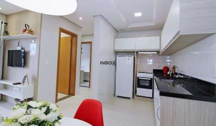 INBOX CIA IMOBILIÁRIA ALUGA EM BENTO GONÇALVES - Apartamento de dois dormitórios mobiliado.