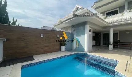 Casa em condomínio fechado com 4 quartos à venda na Rua Rivadavia Campos, 150, Recreio dos Bandeirantes, Rio de Janeiro por R$ 1.800.000