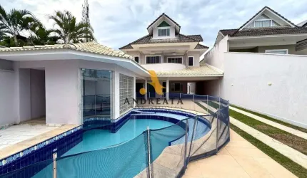 Casa em condomínio fechado com 5 quartos para alugar na Rua Ivaldo de Azambuja, 535, Barra da Tijuca, Rio de Janeiro por R$ 22.000