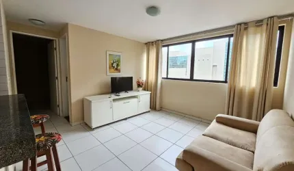 Apartamento para Locação, Jatiúca, 1 dormitório, 1 banheiro, 1 vaga