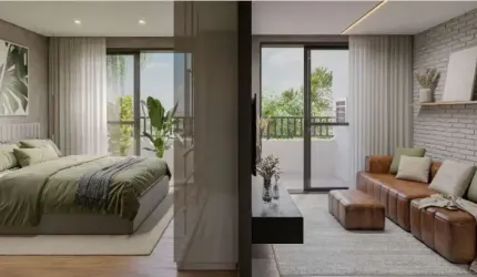 Lindo apartamento em rua arborizada no São Francisco