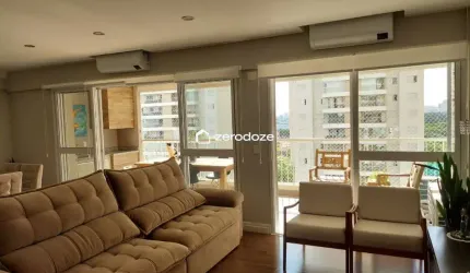 Apto 142m², 3qt (1suíte), 2ban, salas, escritório, varanda c/ churrasq.