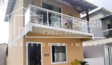 Casa em condomínio fechado com 2 quartos à venda na DOMINGOS DA FONSECA, Porto da Roça I, Saquarema, 102 m2 por R$ 420.000