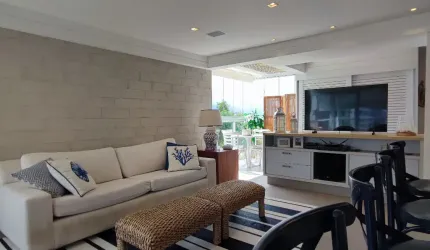 Linda cobertura duplex mobiliada, pronta para morar