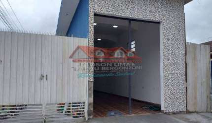 Imóvel comercial com renda imediata! Alugado. Salão comercial - Morro do Algodão - Caraguatatuba/SP-Salão comercial com 72 m², de esquina, NOVO!