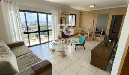 Apartamento Mobiliado com 140m², 3 quartos sendo 1 suíte, completo com armários e ares condicionados, o lado de uma extensa área gastronômica da avenida Wladimir Meirelles Ferreira e próximo do Ribeir