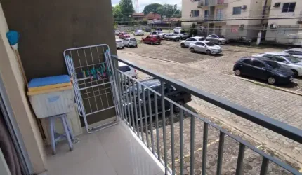 Alugo apartamento de 2 quartos com suíte, primeiro andar nascente no Itaoca, 300m do parque Vila Maguari