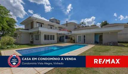 Casa a venda no condomínio Vista Alegre Sede em Vinhedo.