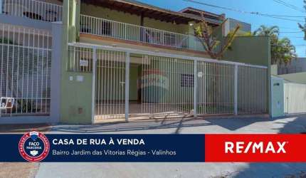 Casa com 3 dormitórios à venda, 255 m² por R$ 775.000 - Jardim das Vitórias Régias - Valinhos/SP