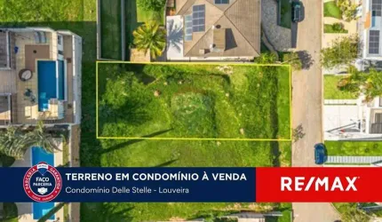 Terreno residencial 525 m2 para venda em Louveira – SP no Condomínio Delle Stelle