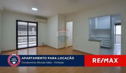 Apartamento térreo para Locação 96m2 - 3 quartos - Condomínio Mondo Italia Spazio Florenza - Vinhedo SP