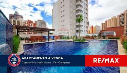 Apartamento Mobiliado de 1 suíte a venda no Cambuí - Campinas/SP