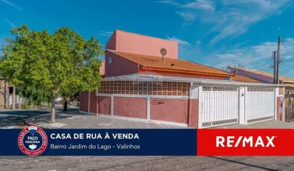 Casa Térrea com 4 quartos sendo 3 suítes em Valinhos SP a venda, R$ 629.999,00 Jardim do Lago em Valinhos