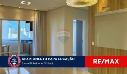 Apartamento com 3 Suítes para Alugar - Condomínio Il Piu Bello - Vinhedo/SP