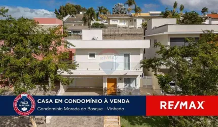 Casa à venda com 4 suítes no Condomínio Morada do Bosque – Vinhedo/SP
