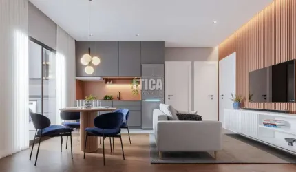 Apartamento com 2 quartos à venda na Rua Arthur Mohr, 326, Portão, Curitiba, 55 m2 por R$ 602.900