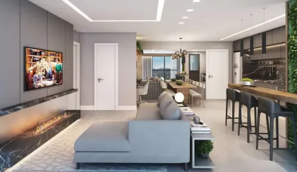 Apartamento com 3 quartos à venda na Avenida Presidente Affonso Camargo, 1773, Cristo Rei, Curitiba, 77 m2 por R$ 831.000