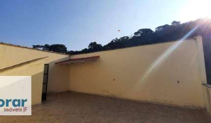 Cobertura com 2 dormitórios para alugar, 120 m² por R$ 1.300,00 /mês - Recanto da Mata - Juiz de Fora/MG