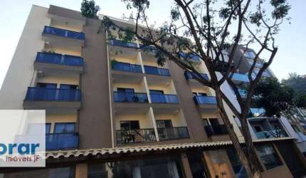 Cobertura com 2 quartos, na parte plana do bairro, para locação, por R$ 1.400,00 mensal - Recanto da Mata - Juiz de Fora/MG