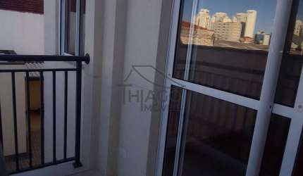 Excelente apartamento com sacada no Tatuapé , imóvel de 38m², 1 dormitório, sala com sacada, fácil