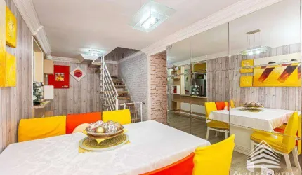 Cobertura com 3 dormitórios à venda, 124 m² por R$ 510.000,00 - Portão - Curitiba/PR