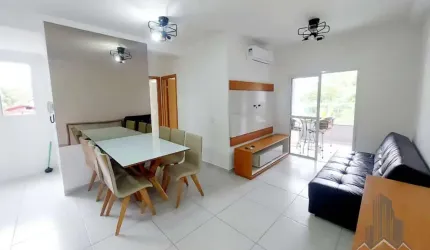 Dois dormitórios sendo uma suíte no Centro de Ubatuba.