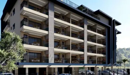 Studios à Venda em Ubatuba na Praia do Perequê-Açu com Varanda Gourmet, Lazer Completo e Financiamento Direto com a Construtora