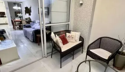 Apartamento a Venda com 2 Quartos, 1 Suíte na Praia do Canto, 2 vagas