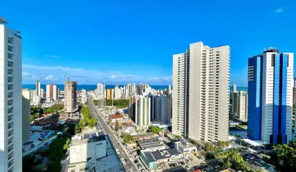 Apartamento com 3 quartos à venda na Avenida Senador Ruy Carneiro, 777, Brisamar, João Pessoa, 90 m2 por R$ 724.000
