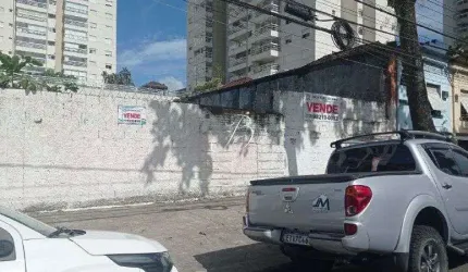 Terreno para locação em Santos na Vila Mathias