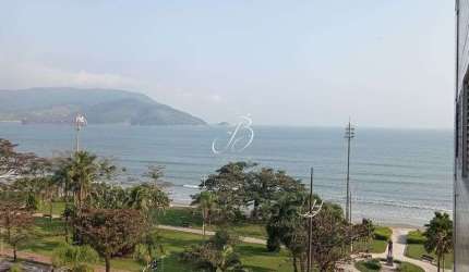 Apartamento de 02 dormitórios com vista para o mar a venda no Embaré-Santos
