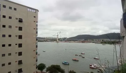 Apartamento duplex de 01 dormitório a venda em Santos na Ponta da Praia