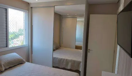 Apartamento com 3 dormitórios à venda, 80 m² por R$ 630.000 - Condominio Cenário  - Taboão da Serra