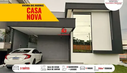 Casa em Condomínio para Venda em Manaus, Ponta Negra, 3 dormitórios, 3 suítes, 4 banheiros, 4 vagas