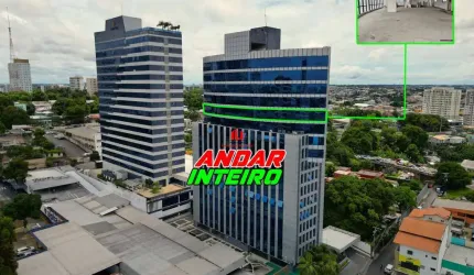 Sala Comercial para Locação em Manaus, Presidente Vargas, 12 vagas