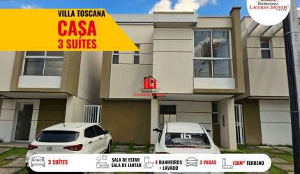 Casa em Condomínio para Venda em Manaus, Flores, 3 dormitórios, 3 suítes, 4 banheiros, 3 vagas
