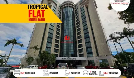 Flat para Venda em Manaus, Ponta Negra, 1 dormitório, 1 suíte, 1 banheiro, 1 vaga