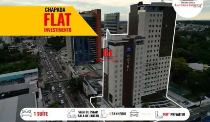 Flat para Venda em Manaus, Chapada, 1 dormitório, 1 suíte, 1 banheiro