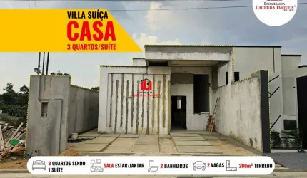 Casa em Condomínio para Venda em Manaus, Tarumã, 3 dormitórios, 2 suítes, 2 banheiros, 2 vagas