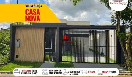 Casa em Condomínio para Venda, Tarumã, 3 dormitórios, 1 suíte, 3 banheiros, 2 vagas