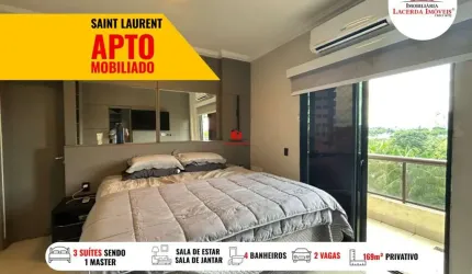 Apartamento para Locação em Manaus, Parque 10 de Novembro, 3 dormitórios, 3 suítes, 5 banheiros, 2 vagas