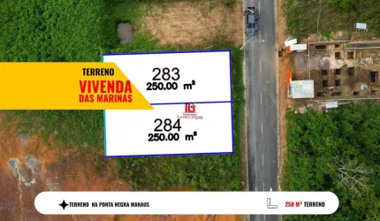 Lote para Venda em Manaus, Ponta Negra