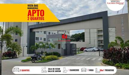 Apartamento para Locação em Manaus, Planalto, 2 dormitórios, 1 banheiro, 1 vaga