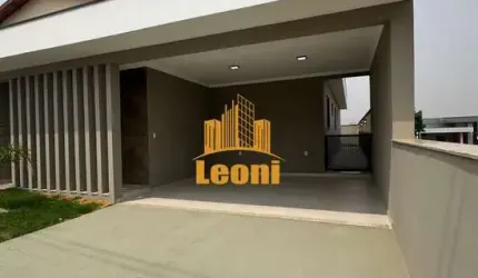 Casa nova 3 Qts com 1 suíte + 2 vagas de garagem + área gourmet