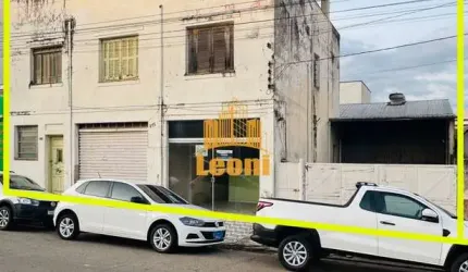 imóvel comercial contendo sobrado + 2 lojas comerciais + galpão