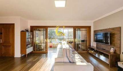 Apartamento com 3 quartos, suíte, lareira, especo gourmet e 119m².
