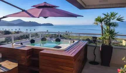 Cobertura com 3 Suítes, 247 m², à venda por R$ 3.200.000- Jardim Primavera - Caraguatatuba/SP