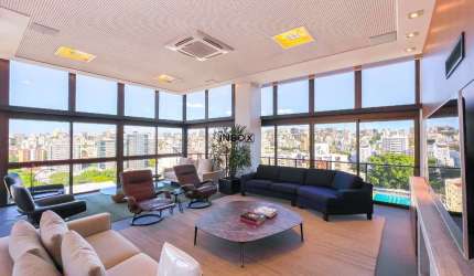 Cobertura 332,76m² 2 quartos e 2 suítes no Moinhos de Vento, em Porto Alegre